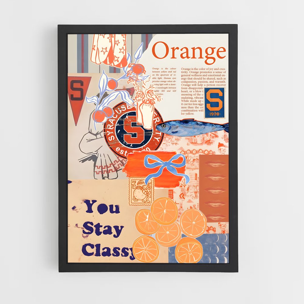 Poster Syracuse Sunset – affiche Basketball (vue 2)